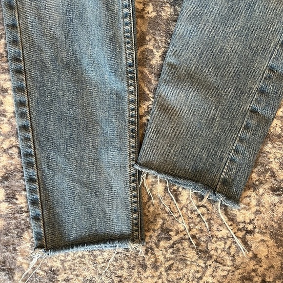 RE/DONE High Rise Ankle Crop Stretch size 26 - Picture 10 of 15